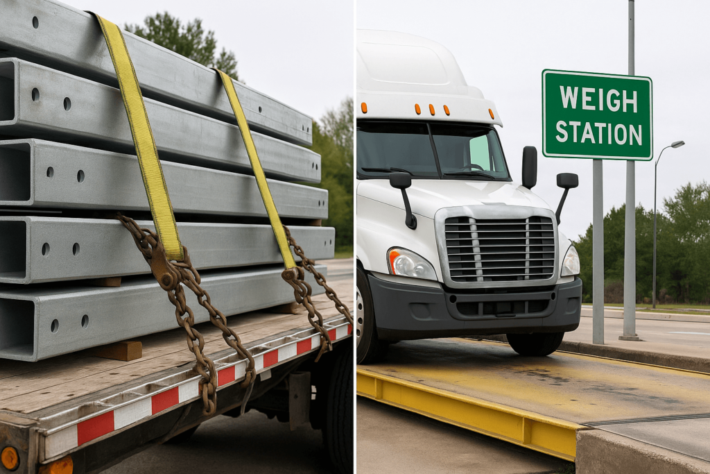 Cargo Securement and Weight Distribution Rules